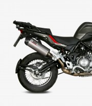 Escape MIVV Oval Titanio para Benelli TRK 502 X (18-25) E.004.LNC 