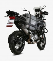 MIVV Oval Exhaust Titanium for Benelli TRK 502 X (18-25) E.004.LNC