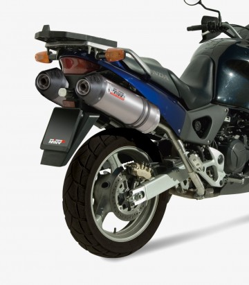MIVV Oval Exhaust Titanium for Honda Varadero 1000 / XL1000V (03-11) H.036.LNC
