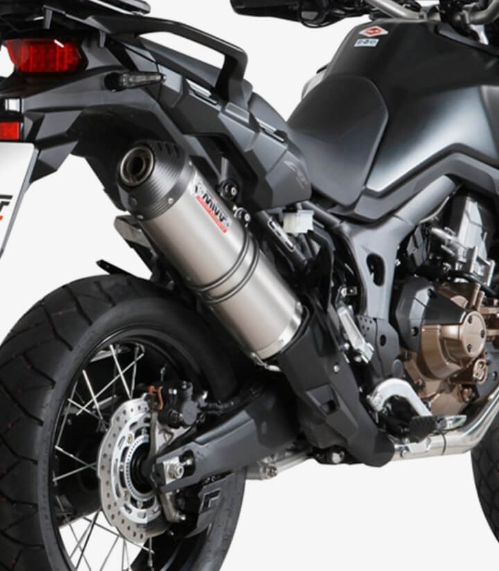 Auspuff MIVV Oval Titan für Honda CRF1000L Africa Twin (16-19) H.059.LNC