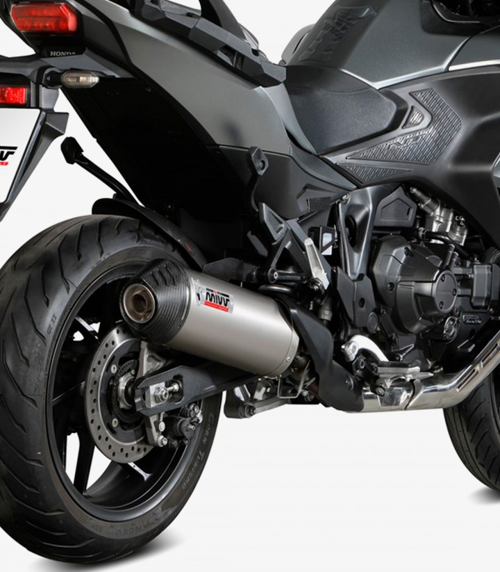 MIVV Oval Exhaust Titanium for Honda NT 1100 (22-25) H.089.LNC