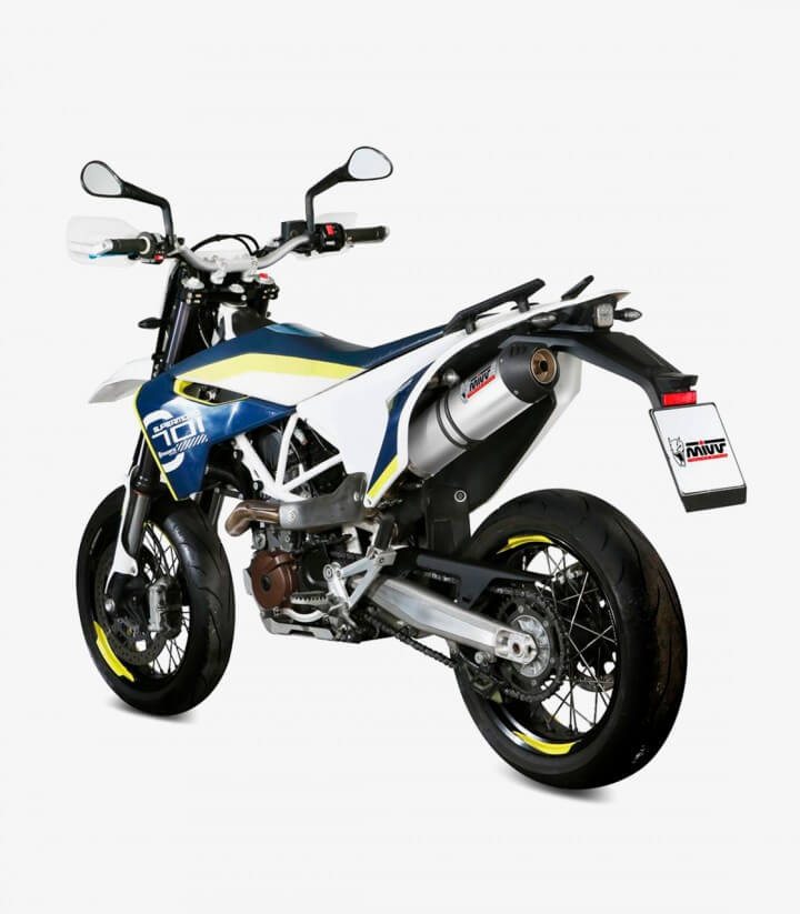 MIVV Oval Exhaust Titanium for Husqvarna 701 Enduro / Supermoto (17-20) HU.001.L4C