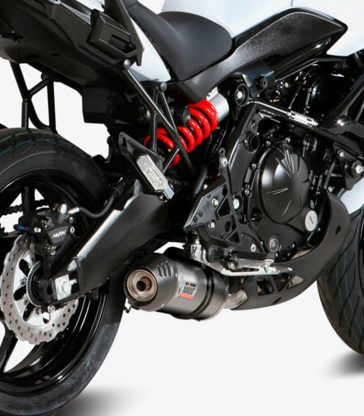 Escape MIVV Oval Titanio para Kawasaki Versys 650 (15-21) K.041.L4C 