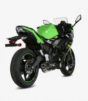 MIVV Oval Exhaust Titanium for Kawasaki Ninja 650 / Z650 / Vulcan S (17-23) K.044.L4C
