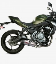 MIVV Oval Exhaust Titanium for Kawasaki Ninja 650 / Z650 / Vulcan S (17-23) K.044.L4C