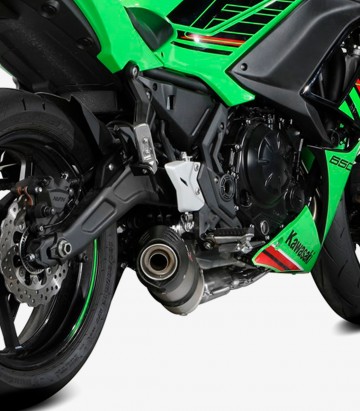 MIVV Oval Exhaust Titanium for Kawasaki Ninja 650 / 650R / Z650 / Vulcan S (24-25) K.057.L4C