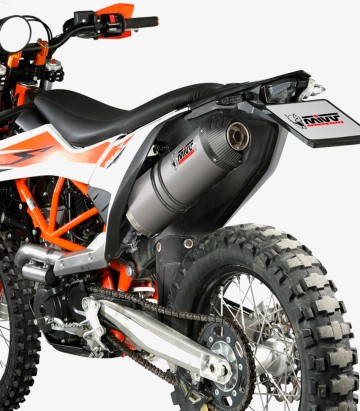 MIVV Oval Exhaust Titanium for KTM 690 Enduro R / SMC R (19-24) KT.023.LNC