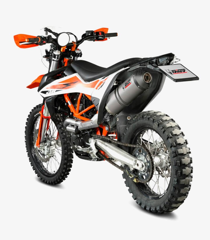 Escape MIVV Oval Titanio para KTM 690 Enduro R / SMC R (19-24) KT.023.LNC 