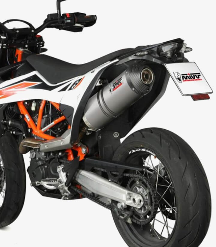 Auspuff MIVV Oval Titan für KTM 690 Enduro R (19-24), 690 SMC R (19-24) KT.023.LNC