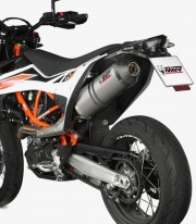 MIVV Oval Exhaust Titanium for KTM 690 Enduro R / SMC R (19-24) KT.023.LNC