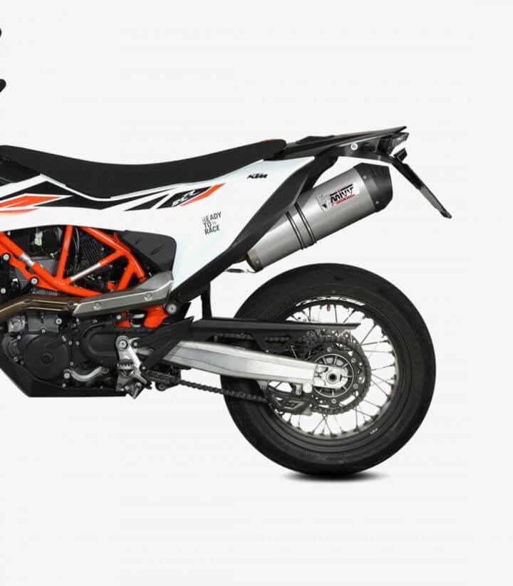 Escape MIVV Oval Titanio para KTM 690 Enduro R / SMC R (19-24) KT.023.LNC 