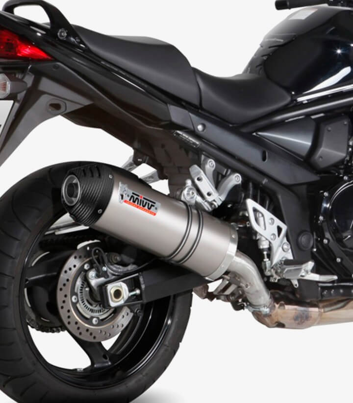 Auspuff MIVV Oval Titan für Suzuki Bandit 1250F ABS (09-16), GSF1250 N/S Bandit (07-16), GSX1250 FA (09-16) S.029.LNC