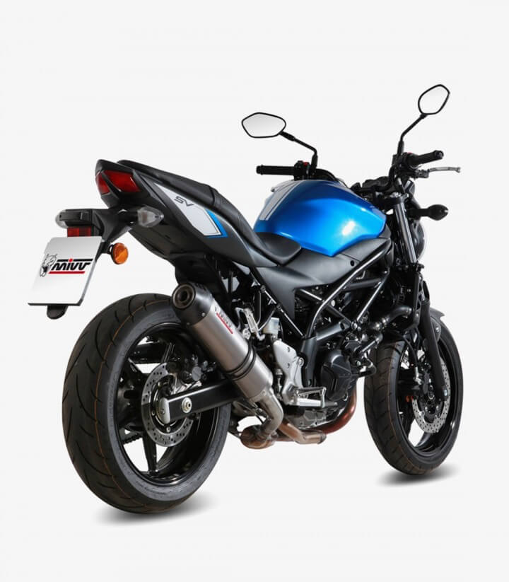 Escape MIVV Oval Titanio para Suzuki SV 650 / S / X (16-25) S.045.L4C 