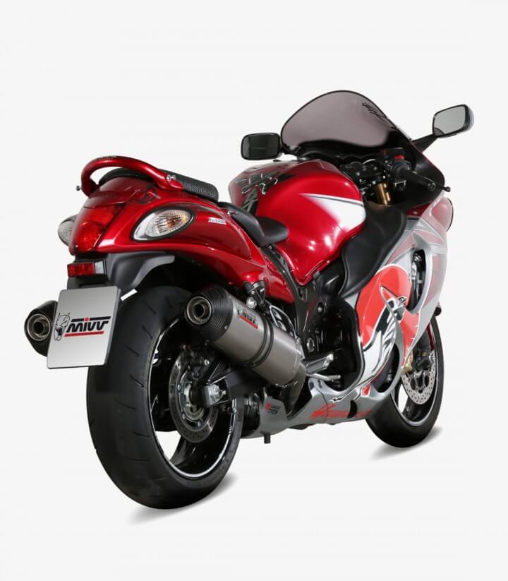 Auspuff MIVV Oval Titan für Suzuki GSX-R 1300 Hayabusa (08-17) S.052.LNC