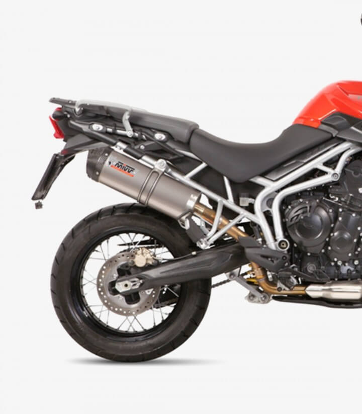 Escape MIVV Oval Titanio para Triumph Tiger 800 / XC / XR (11-22) T.011.LNC 