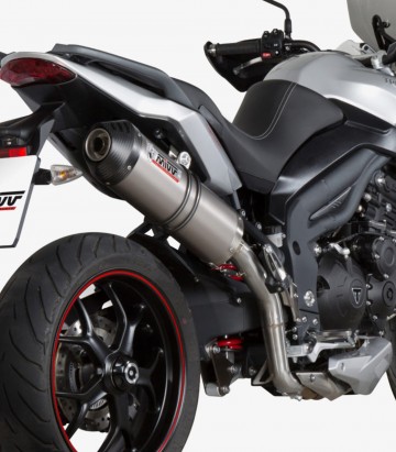 Auspuff MIVV Oval Titan für Triumph Tiger 1050 (17-20) / Sport (17-21) T.017.LNC