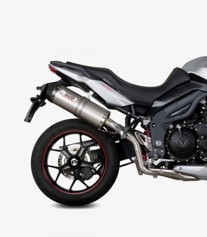 Escape MIVV Oval Titanio para Triumph Tiger 1050 / Sport (17-21) T.017.LNC 