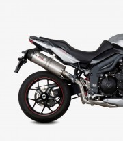 Escape MIVV Oval Titanio para Triumph Tiger 1050 / Sport (17-21) T.017.LNC 