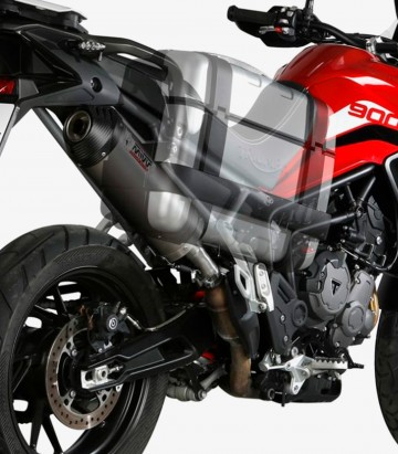 Auspuff MIVV Oval Titan für Triumph Tiger 900 (21-25) T.018.LNC