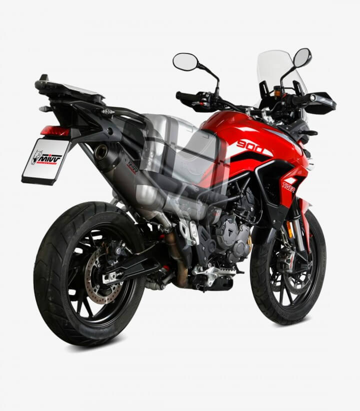 Auspuff MIVV Oval Titan für Triumph Tiger 900 (21-25) T.018.LNC