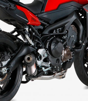 MIVV Oval Exhaust Titanium for Yamaha Tracer 900 / GT / FJ-09 (15-20) Y.049.L4C