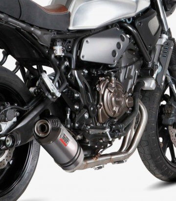 Auspuff MIVV Oval Titan für Yamaha XSR 700 (16-20) Y.053.L4C