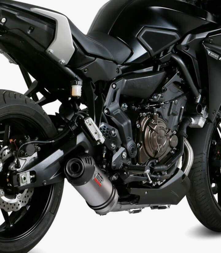 Escape MIVV Oval Titanio para Yamaha Tracer 700 / 7 / GT (16-25) Y.058.L4C 