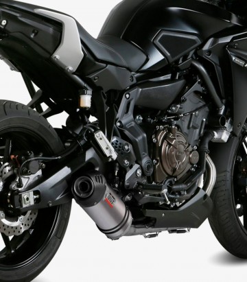 MIVV Oval Exhaust Titanium for Yamaha Tracer 700 / 7 / GT (16-25) Y.058.L4C