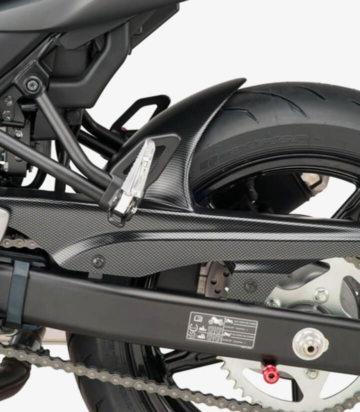 Guardabarros trasero Suzuki SFV650 Gladius, SV650/X Tipo S Carbono Puig 5019C