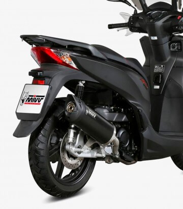 Escape MIVV Mover Barnizado Negro para Honda SH 300 (07-21) MV.HO.0001.LV