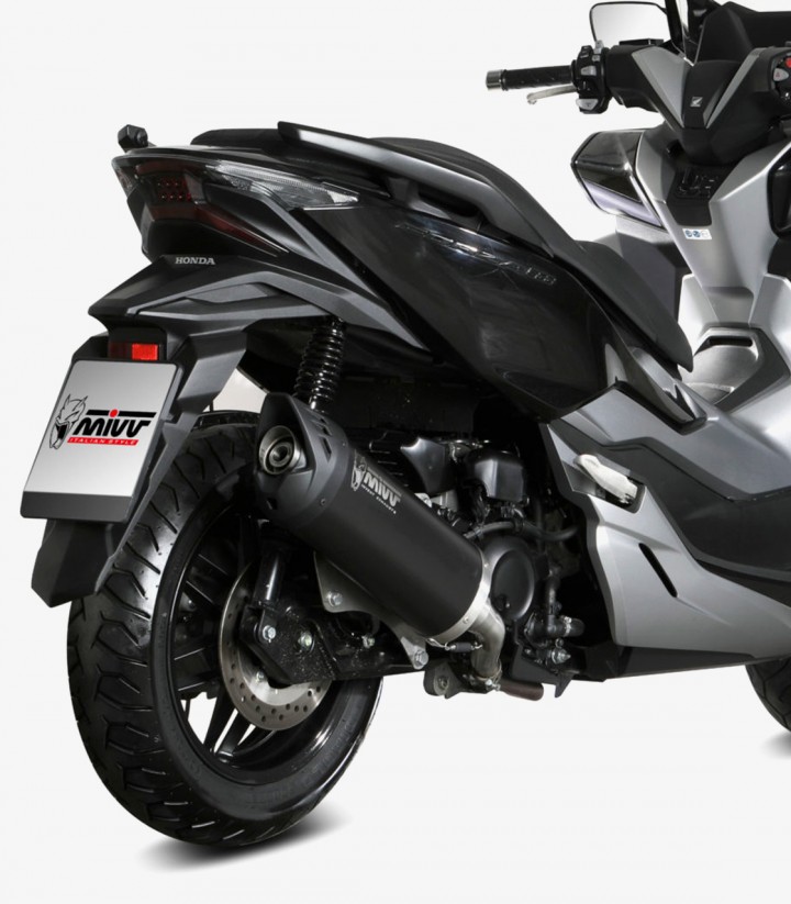 Escape MIVV Mover Barnizado Negro para Honda Forza 300 (18-21) MV.HO.0002.LV