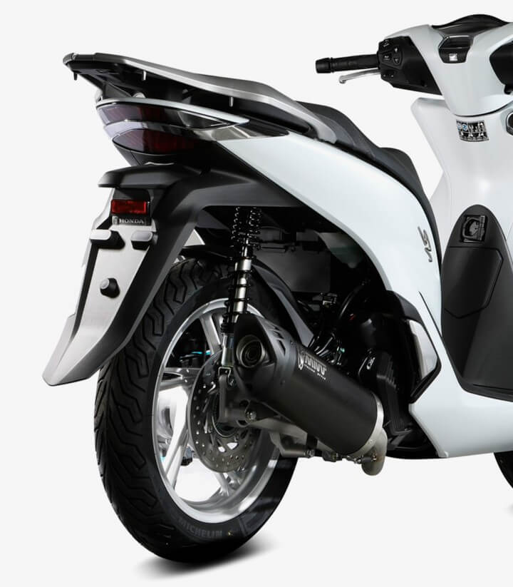 Escape MIVV Mover Barnizado Negro para Honda SH 125/150 (20-25) MV.HO.0007.LV