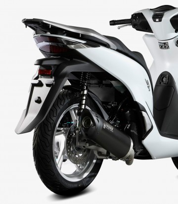 MIVV Mover Auspuff Schwarz lackiert für Honda SH 125/150 (20-24) MV.HO.0007.LV