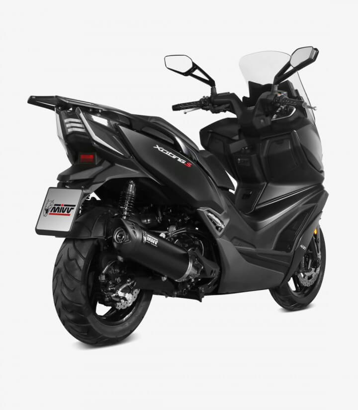 Escape MIVV Mover Barnizado Negro para Kymco Xciting 400I S (19-21) MV.KY.0001.LV