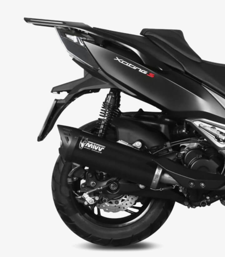 Escape MIVV Mover Barnizado Negro para Kymco Xciting 400I S (19-21) MV.KY.0001.LV