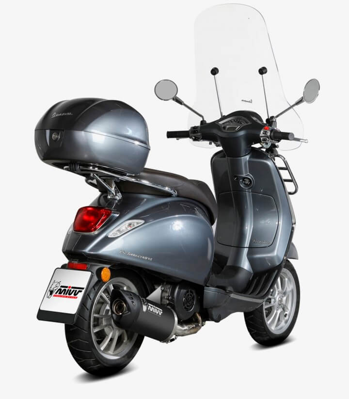 Escape MIVV Mover Barnizado Negro para Vespa Primavera / Sprint 125/150 (21-25) MV.PG.0007.LV