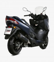 Escape MIVV Mover Barnizado Negro para Suzuki Burgman 400 (17-21) MV.SU.0001.LV