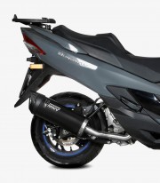 Escape MIVV Mover Barnizado Negro para Suzuki Burgman 400 (22-24) MV.SU.0002.LV