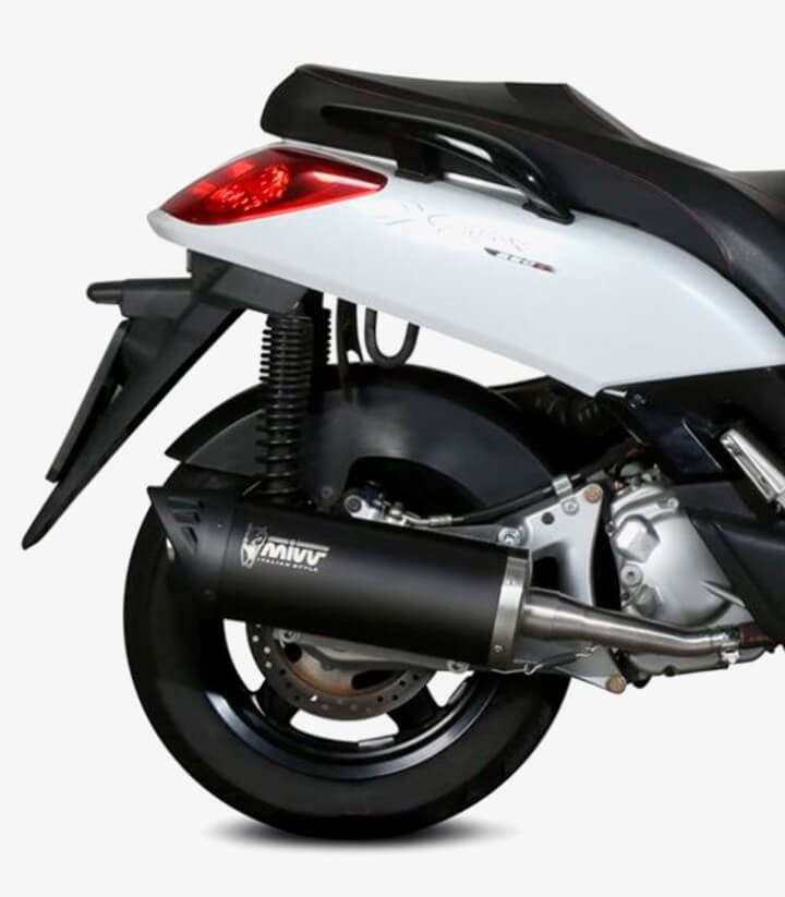 Escape MIVV Mover Barnizado Negro para Yamaha X-MAX 250 (06-16) MV.YA.0003.LV