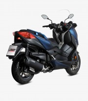 Escape MIVV Mover Barnizado Negro para Yamaha X-MAX 400 (17-21) MV.YA.0004.LV