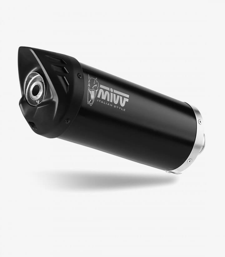 MIVV Mover Exhaust Black Lacquered for Yamaha X-MAX 300 (21-24) MV.YA.0006.LV