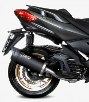 Escape MIVV Mover Barnizado Negro para Yamaha X-MAX 125 (21-24) MV.YA.0007.LV