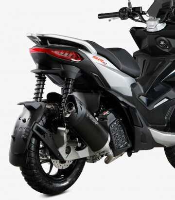 MIVV Mover Auspuff Schwarz für Aprilia SR GT 200 (22-24) MV.AP.0001.LV