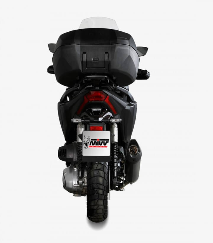 MIVV Mover Auspuff Schwarz für Honda Forza 350, SH350I, X-ADV 350 (22-24) MV.HO.0004.LV