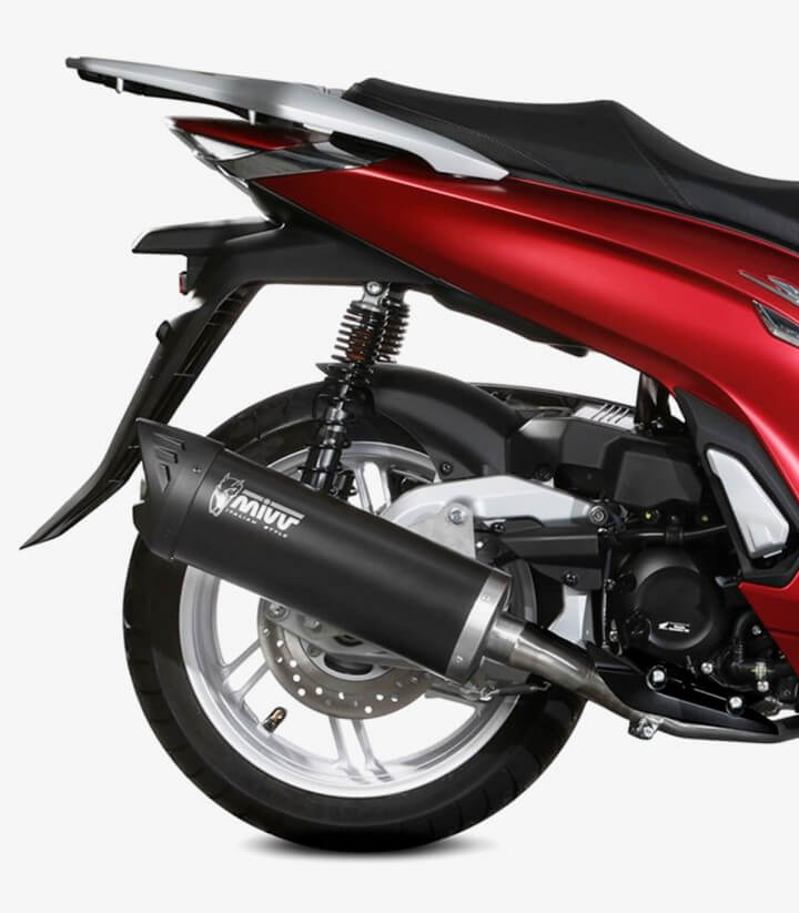 Escape MIVV Mover Negro para Honda ADV / Forza / SH 350 (22-24) MV.HO.0004.LV
