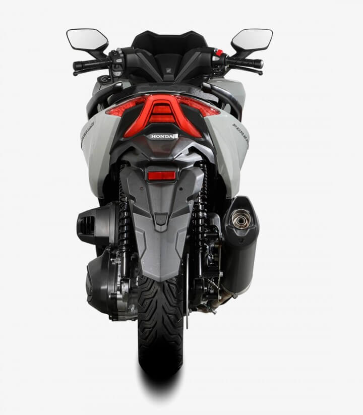 MIVV Mover Auspuff Schwarz für Honda Forza 350, SH350I, X-ADV 350 (22-24) MV.HO.0004.LV