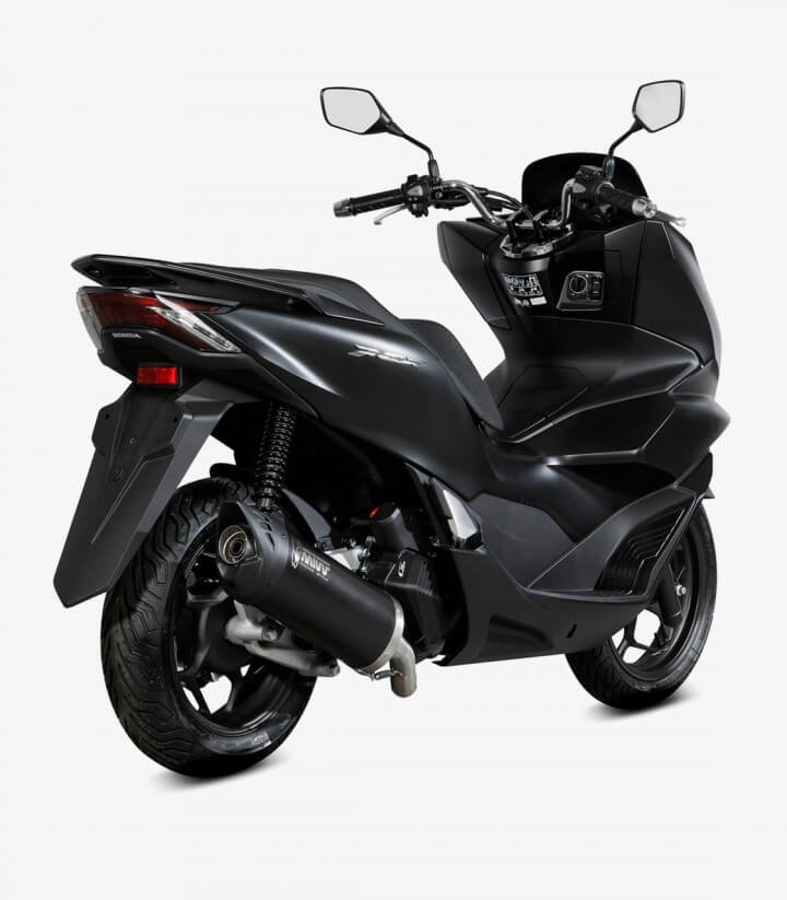 MIVV Mover Auspuff Schwarz für Honda PCX 125 (21-24) MV.HO.0006.LV