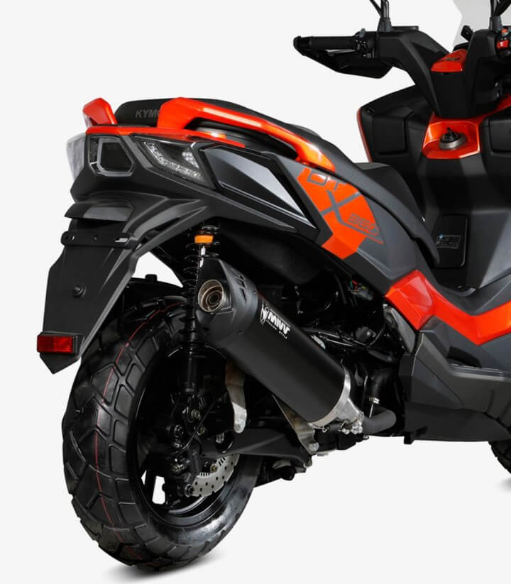 MIVV Mover Auspuff Schwarz für Kymco DTX 360 350 (23-24) MV.KY.0005.LV