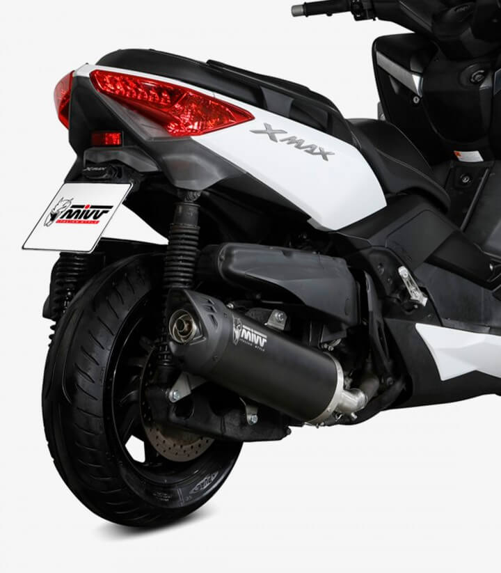 MIVV Mover Auspuff Schwarz für Yamaha XMAX 400 (13-16) MV.YA.0005.LV