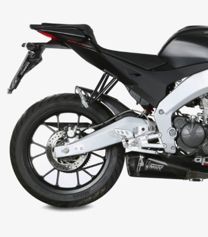 Escape MIVV Delta Race Negro para Aprilia RS / Tuono 125 (17-20) A.011.LDRB